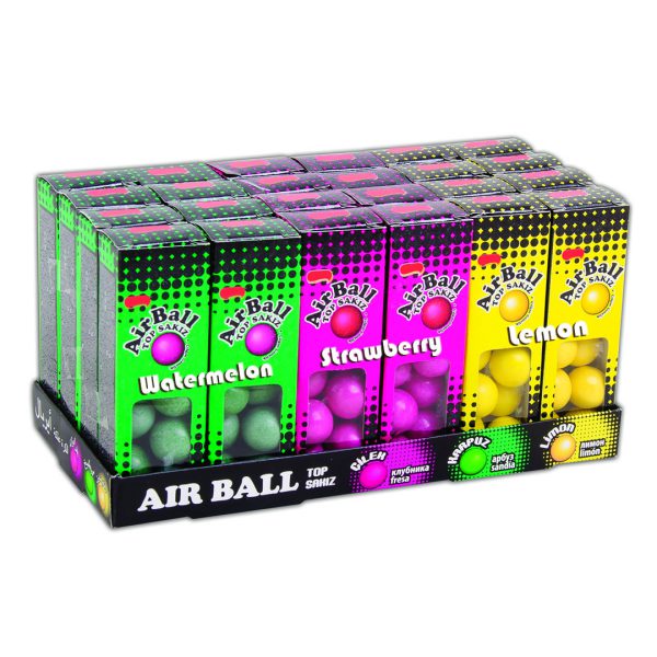 Airball Mix Fruits Gum Tray